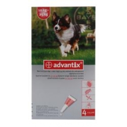 ADVANTIX BAYER dla psa 10kg-25kg - 4 pipety x2,5ml